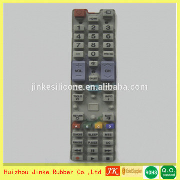 2014 JK-19-21 silicone conductive pill for remote keypad,conductive rubber electrode