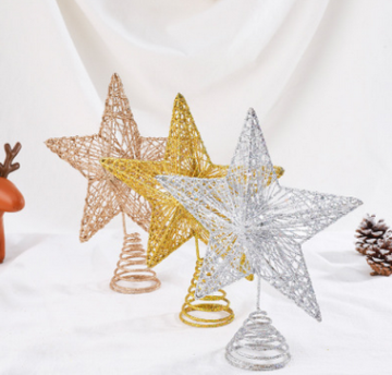 Fashion Christmas Tree Top Decoration Stars