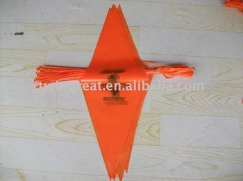 PE pennant/ triangle flag string