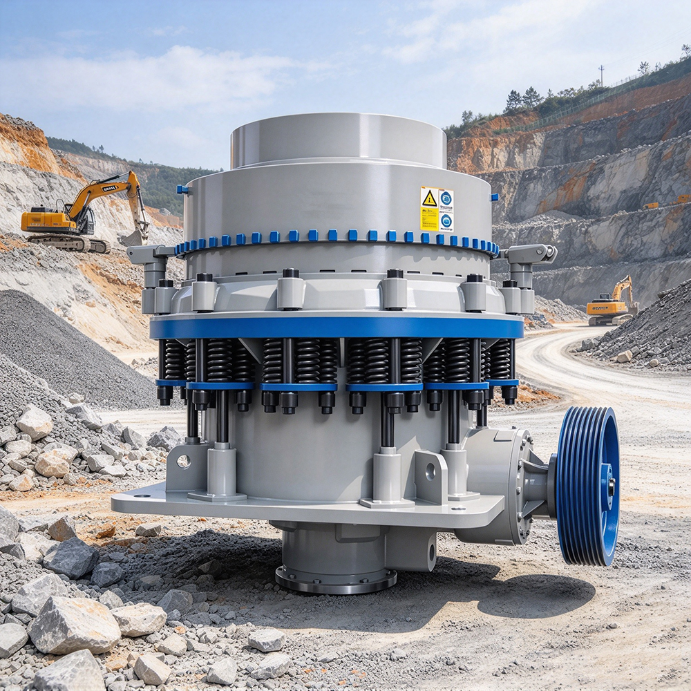 کارخانه سنگ شکن مخروطی صنایع شیمیایی Chemical Industry Cone Crushing Plant