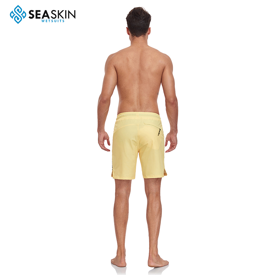 Seaskin Cotton Adult Summer Boardshort โลโก้ที่กำหนดเอง