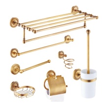 Wholesale Brass Bathroom Sets Wall Mount Antique Retro Hardware
