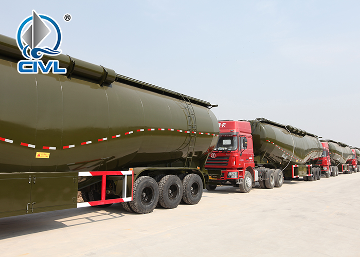 Semi-remorque de ciment en vrac 9 Bulk Cement Semi Trailer 9