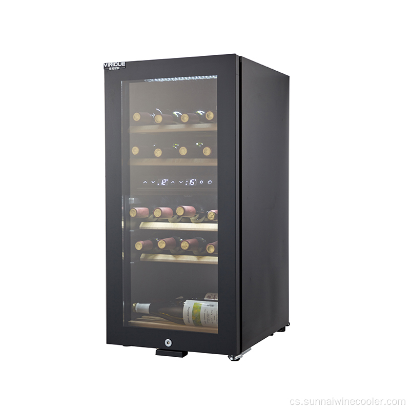 24 lahví chladničky pro víno s ovládanou vlhkostí