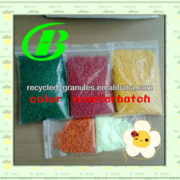 plastic additive PE compound color masterbatch