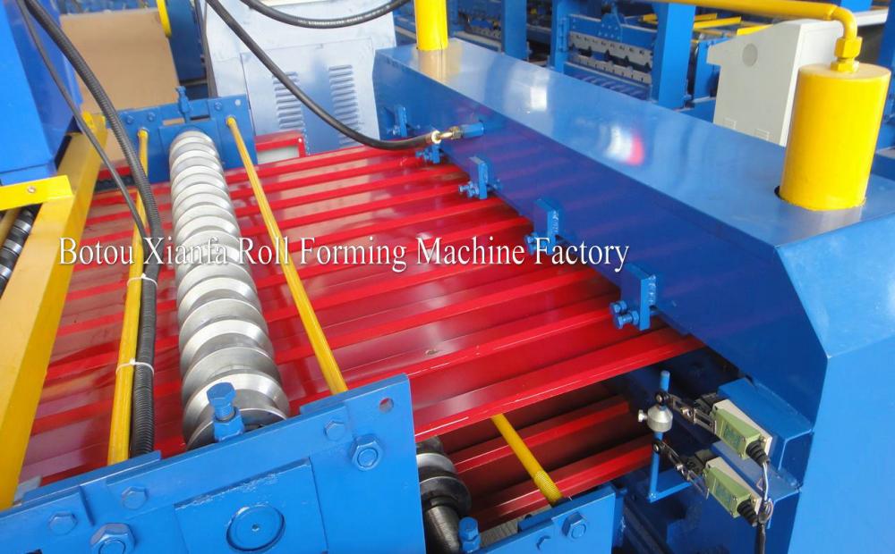 Russian style Double Deck roll forming machine