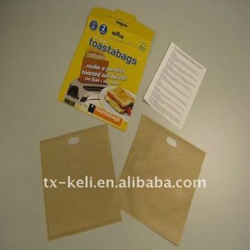 PTFE reusable toaster bag