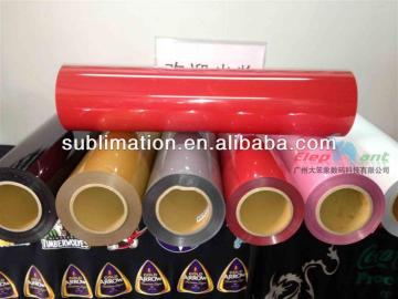 2014 hot sale print/cut heat transfer film digital inkjet transfer film heat transfer film label