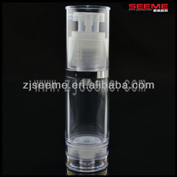 airless small plastic pump spray Pump , airless lotion pump bottle/cosmetic packaging bottle,plastic airless pump spray bottle