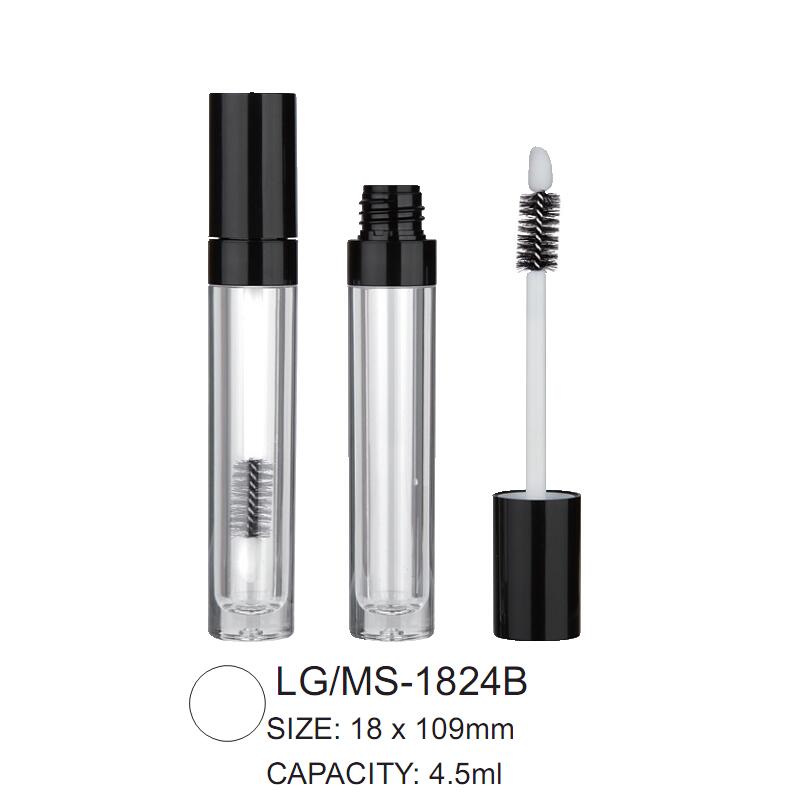 Imballaggio di lip goll rotondo/mascara in plastica LG/MS-1824B