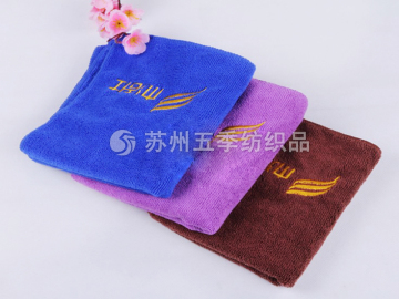 SGS Microfiber Hair Drying Towel Cleaing Towel