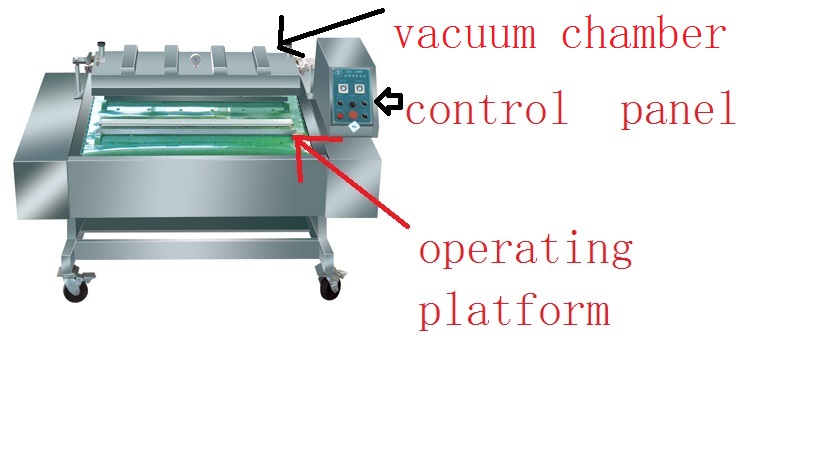 Continuous-type Vacuum Packing Machine