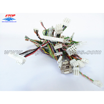 Custom wire assemblies for game machine