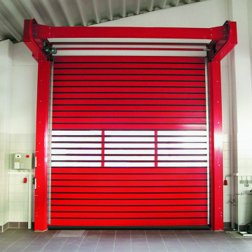 Aluminium schnelle Turbine Roller Shutter Tür