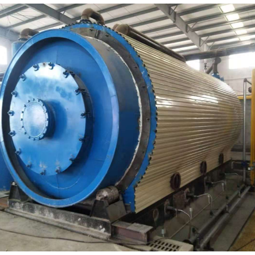 Automatic old rubber pyrolysis plant