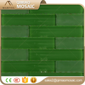Foshan Manufacturer Green Brick Printing Mosaic Tile Pictures Pattern