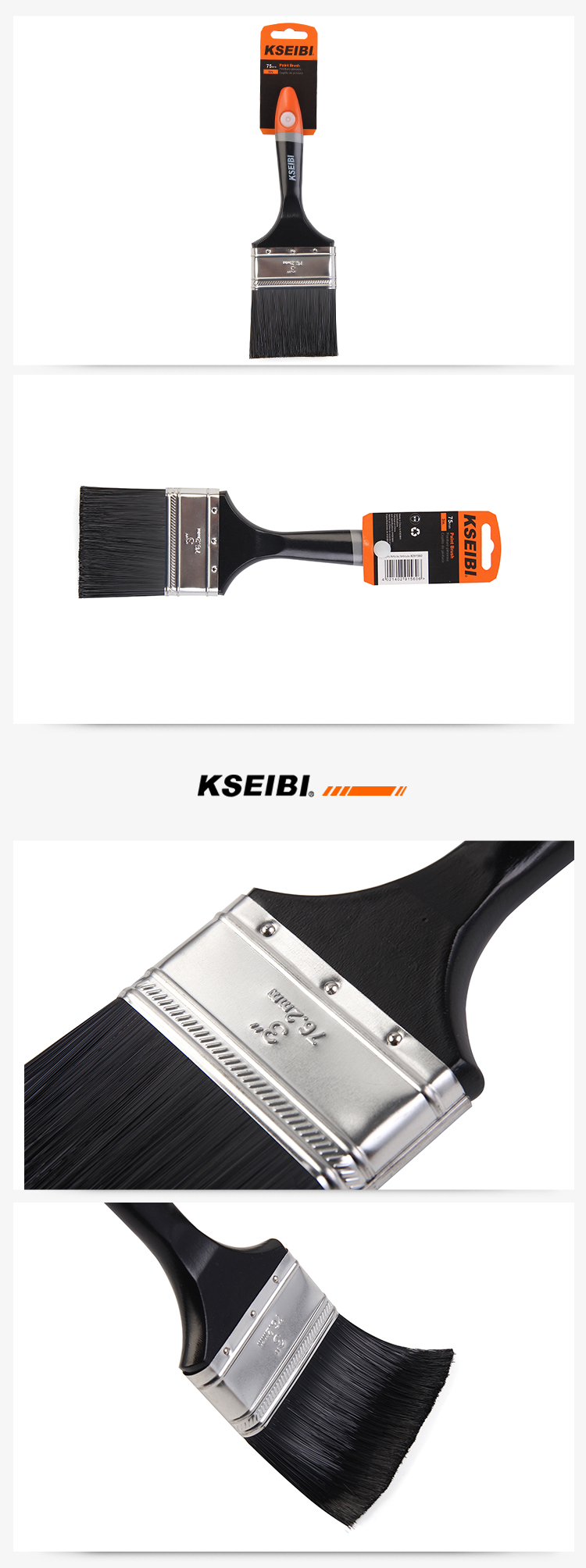 KSEIBI Wholesale Painting Brush High Quality Fiberglass Handle Paint Brush