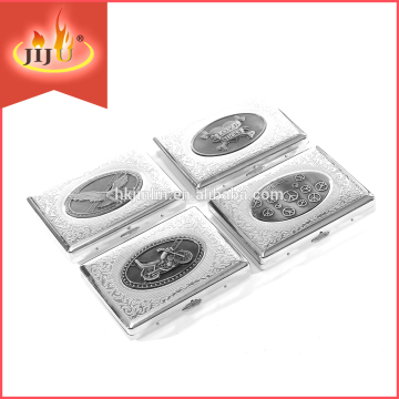 Yiwu Jiju Metal Cigarette Case China Supplier JL-083N Cigarette Case