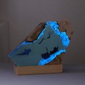 Văn phòng sáng tạo Máy tính để bàn Ocean Art Resin Trang trí