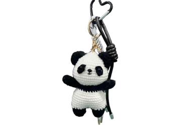 Soft Plush Animal Keychain