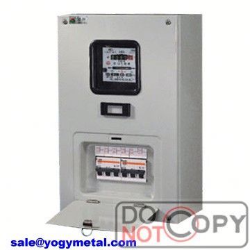 Indoor outdoor semi concealed gas meter box
