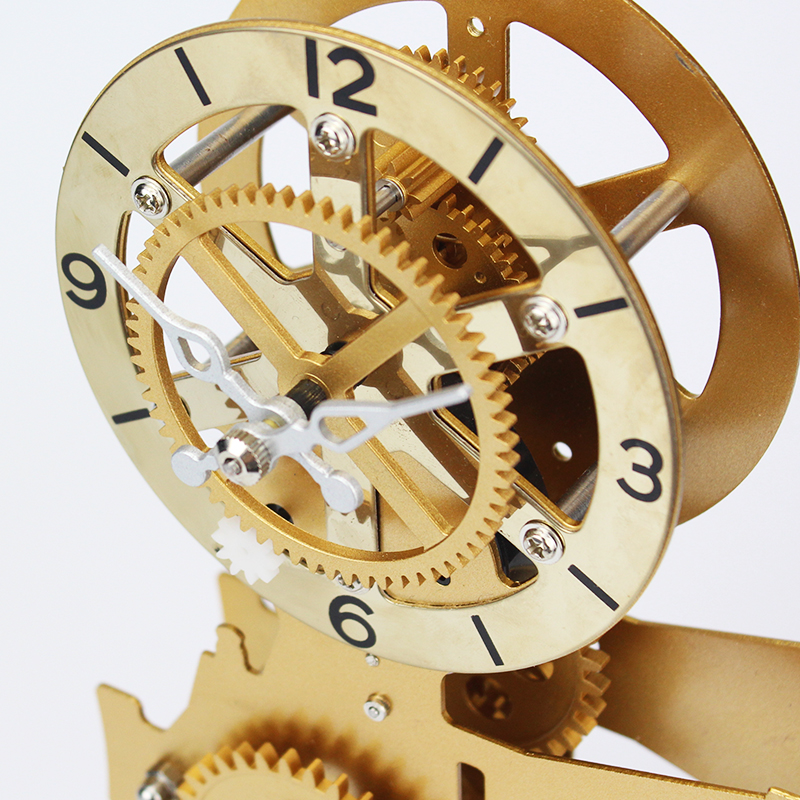 Golden Gear Clock