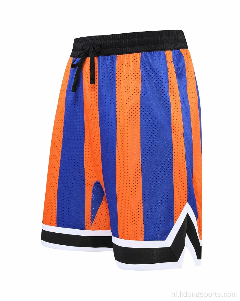 Nieuwe mesh heren basketbal shorts heren hardlopen shorts