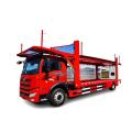 6-8 automóviles transportan camión de transporte de automóviles 4x2