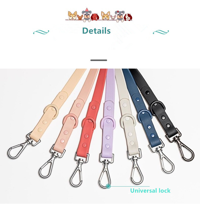 Durable breathable PVC wild one dog leashes sets