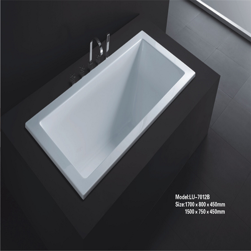 Hotel Bathtub Bilik Mandi Terpakai Acrylic Square MiniBathtub