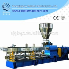 PET granulate extruder