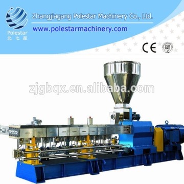 PET granulate extruder