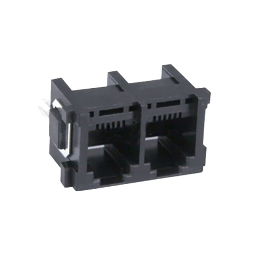 RJ11 Top entry 6P4C Completamente in plastica con gambe