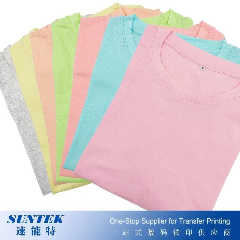 Sublimation T Shirts Cotton Feel Polyester Blanks