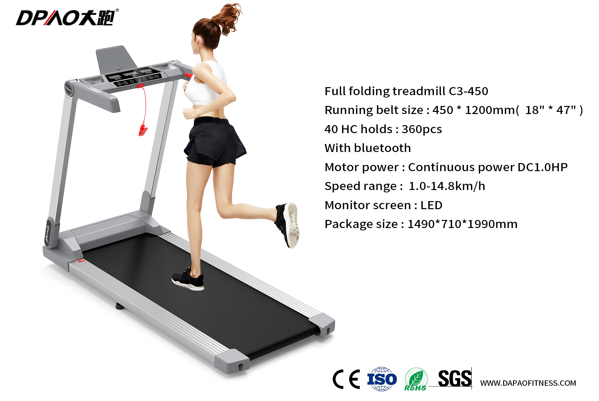 C3-450 HOME TREADMILL