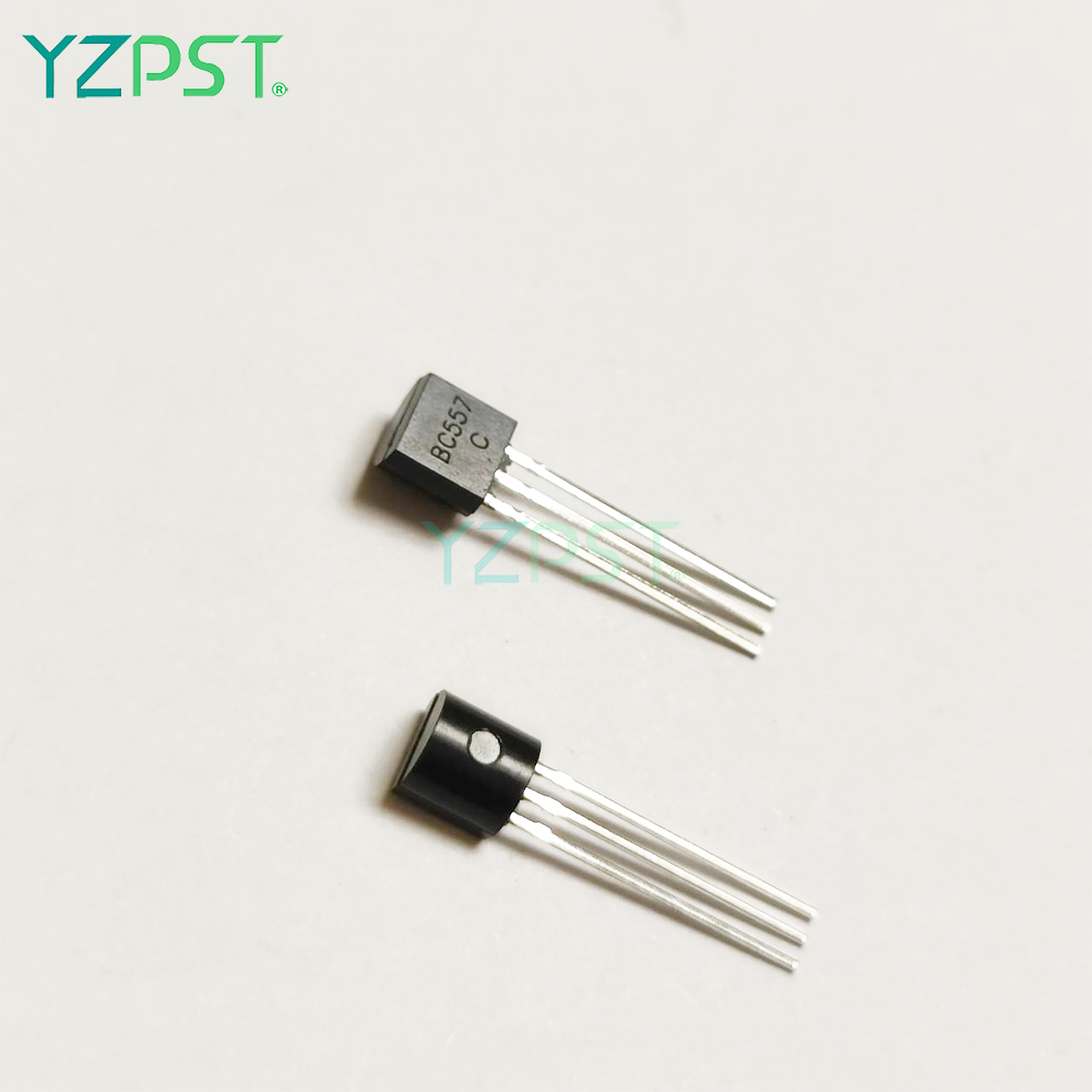 BC556 BC557 BC558 TO-92 NPN de transistor de plástico de plástico