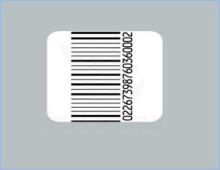 Barcode Security Labels , EAS Security Labels
