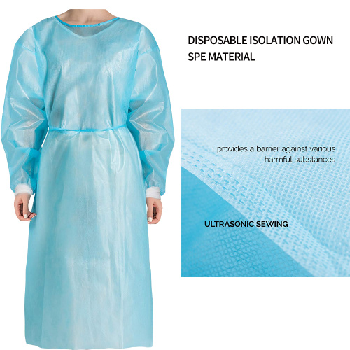 Robe d&#39;isolation jetable EPI