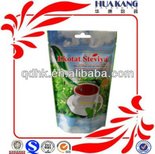Green tea bag packing