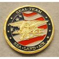 Custom 3D Military Souvenir Coin with Soft Enamel