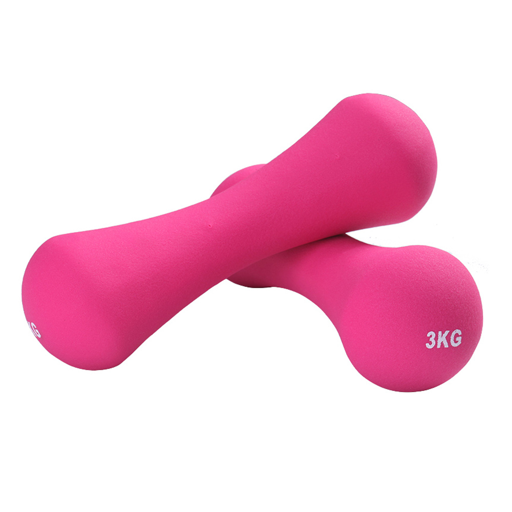 Female fitness equipment yoga workout exercise dumbbell