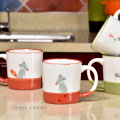 Tazza in ceramica con design stampato con manico personalizzato