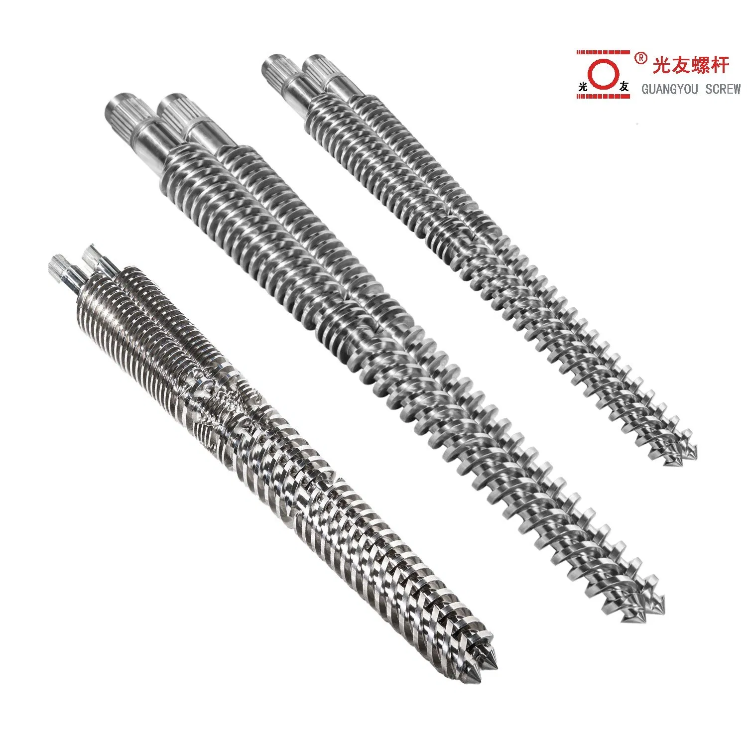 এক্সট্রুডারের জন্য বাইমেটালিক কনিক্যাল টুইন স্ক্রু ব্যারেল