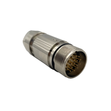 M23 17-poles Field-wireable connector