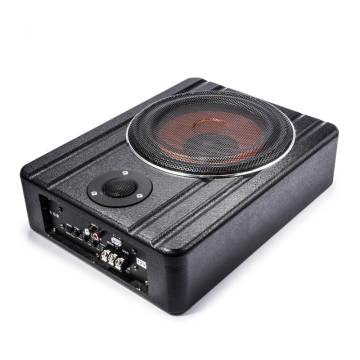Slim Car Amplified Subwoofer With New 8 Inch Subwoofer Box Design And Package