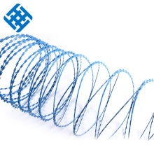 Epoxy Razor Wire Fencing - Galvanized Steel Spike Barrier