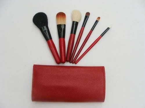 Cosmetic Brush 6pcs Mini travel makeup brush set