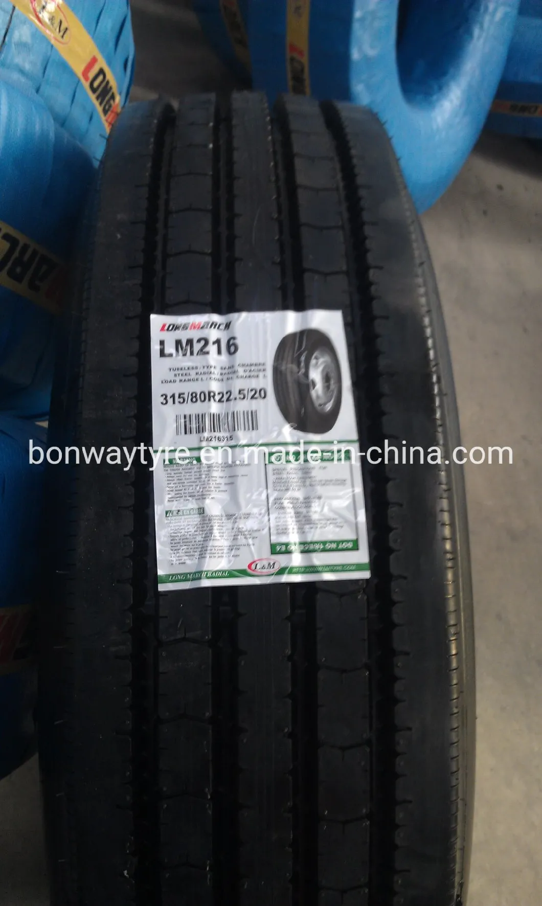 Linglong/ Longmarch/ Bonway Brand Truck Tyres/Tires From China Tire Factory