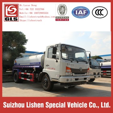 Dongfeng Water Truck 10 Ton Tanker With Sprinkle