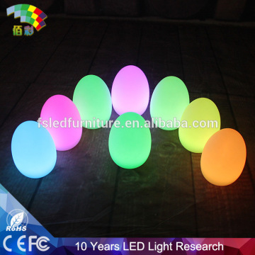 Egg shaped remote control outdoor led flood lights